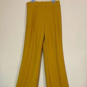Fashion Nova Mustard Palazzo Pants, Size M